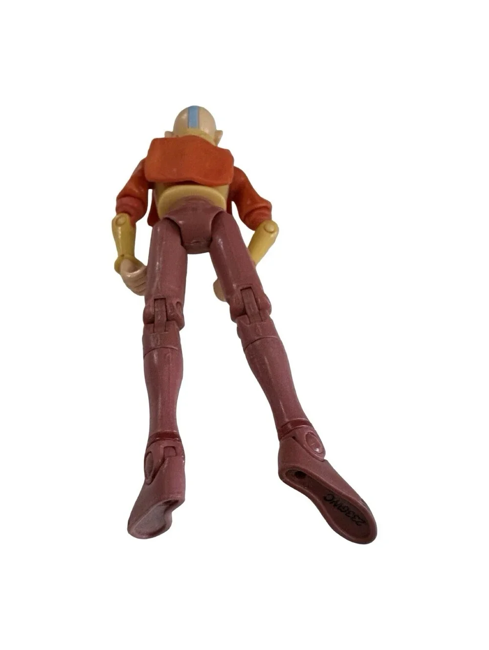 Avatar Last Airbender Aang Figure 2005 Mattel Missing Outer Clothes